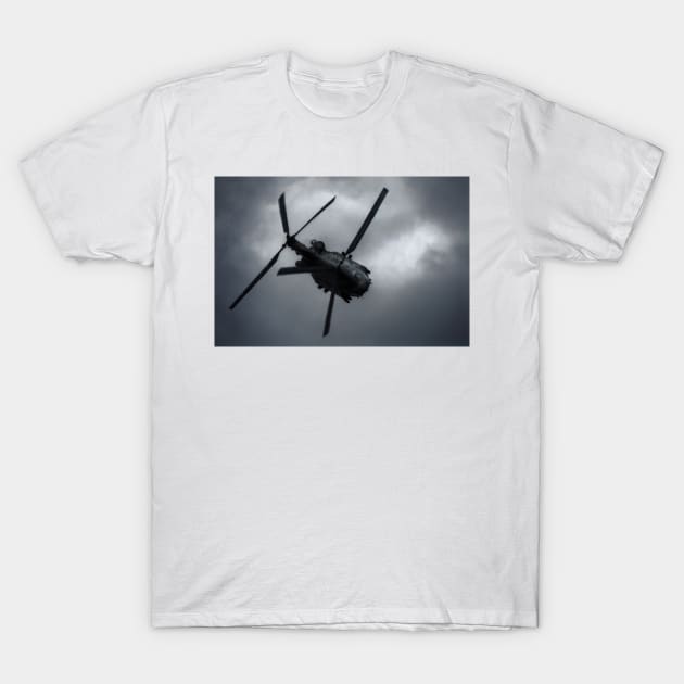 Chinook CH-47 T-Shirt by Nigdaw